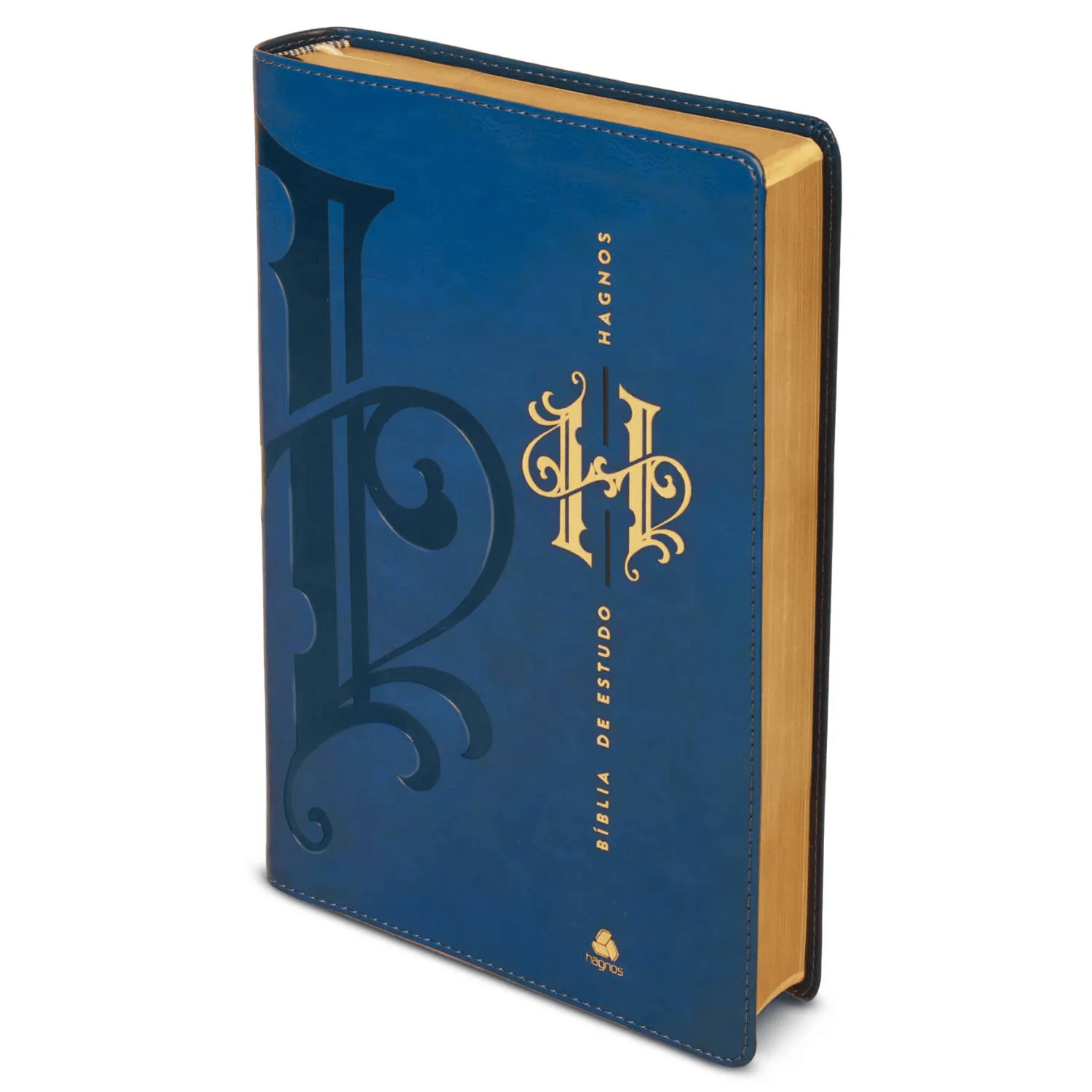 BÍBLIA DE ESTUDO HAGNOS - NOTAS, COMENTÁRIOS E RECURSOS DE HAROLD WILLMINGTON - AZUL