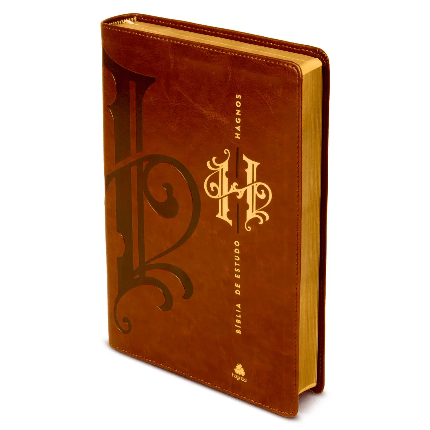 BÍBLIA DE ESTUDO HAGNOS - NOTAS, COMENTÁRIOS E RECURSOS DE HAROLD WILLMINGTON - MARROM