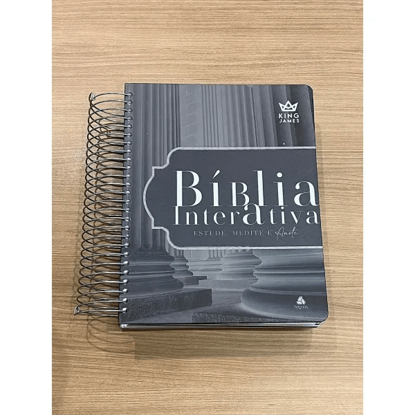 BÍBLIA INTERATIVA ESTUDE, MEDITE E ANOTE - MODELO AMPARO - KING JAMES