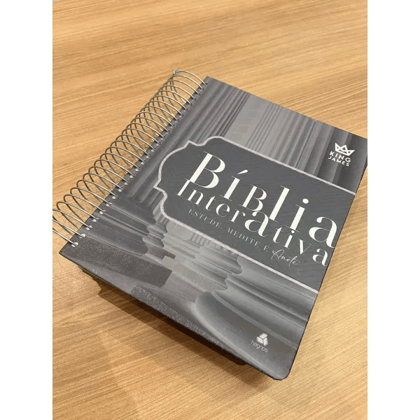 BÍBLIA INTERATIVA ESTUDE, MEDITE E ANOTE - MODELO AMPARO - KING JAMES