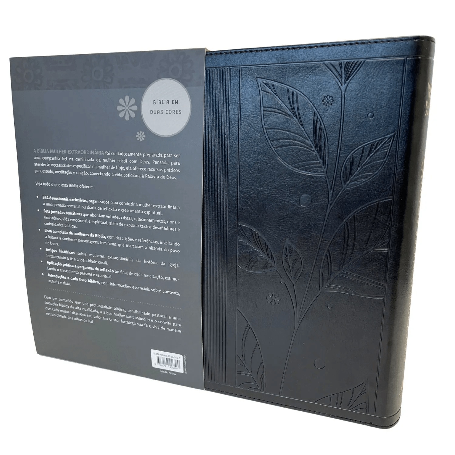 BÍBLIA MULHER EXTRAORDINÁRIA - ESTUDO, MEDITAÇÃO E ORAÇÃO - PRETA
