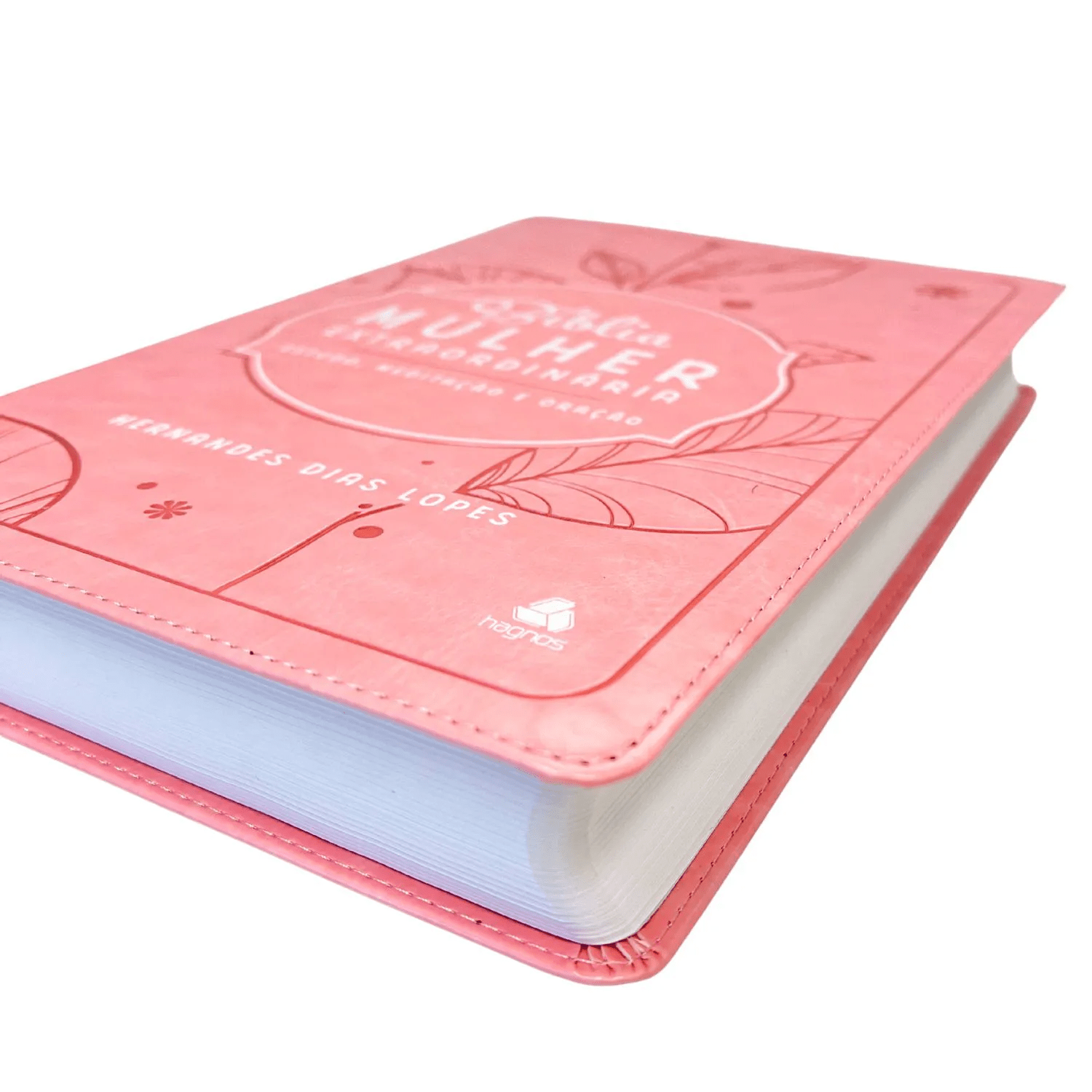 BÍBLIA MULHER EXTRAORDINÁRIA - ESTUDO, MEDITAÇÃO E ORAÇÃO - ROSA