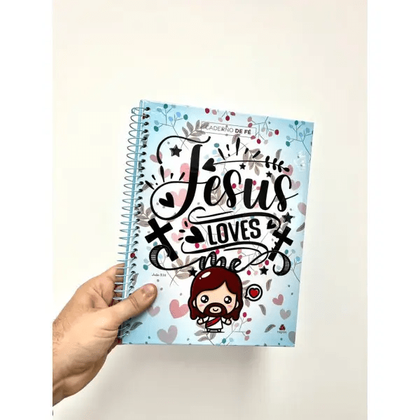 CADERNO DE FÉ - JESUS LOVES ME