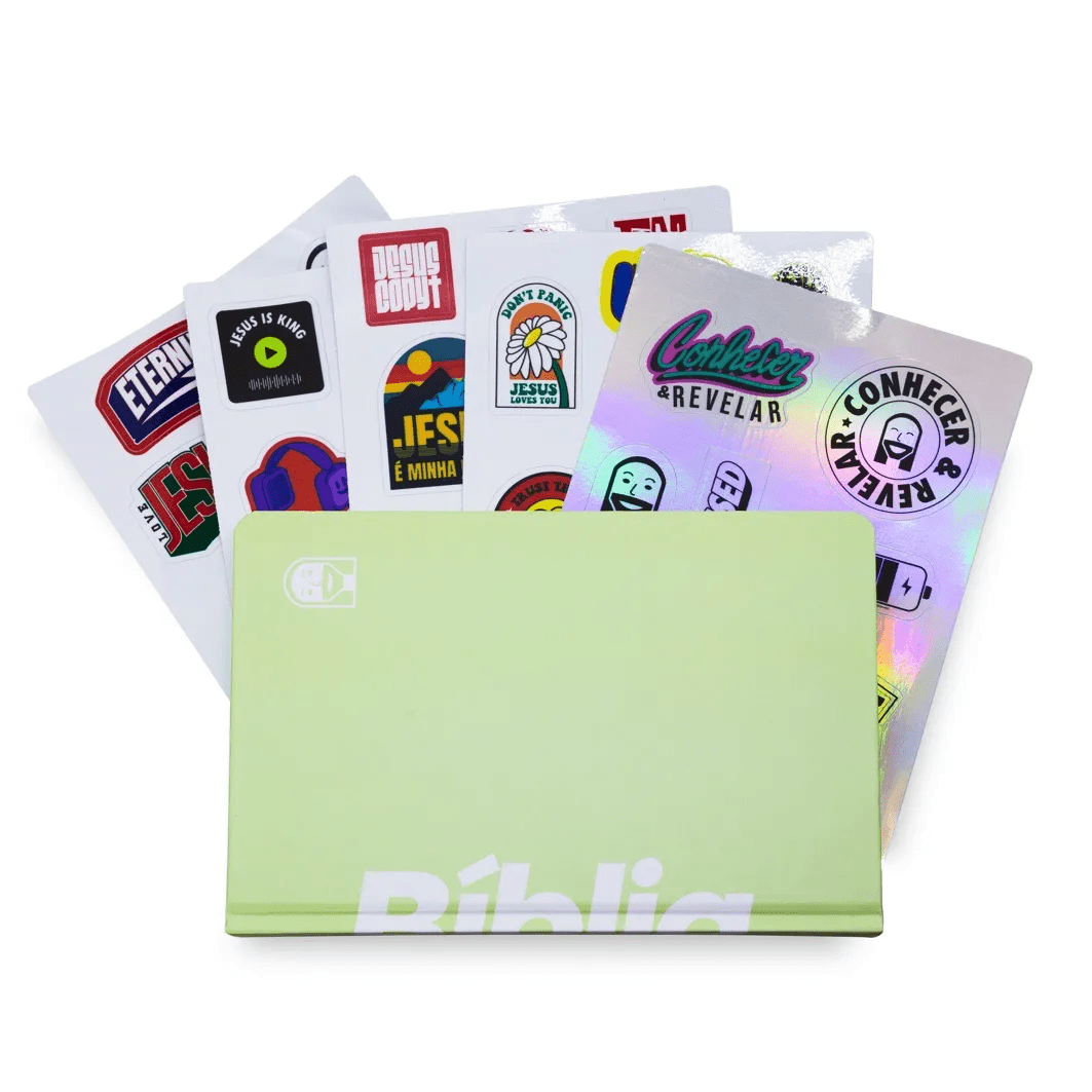 BÍBLIA STICKER 2.0 VERDE - NVI