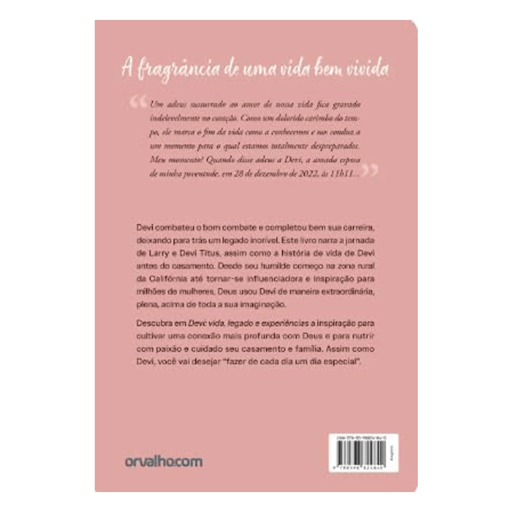 DEVI: VIDA, LEGADO E EXPERIENCIAS - LARRY TITUS