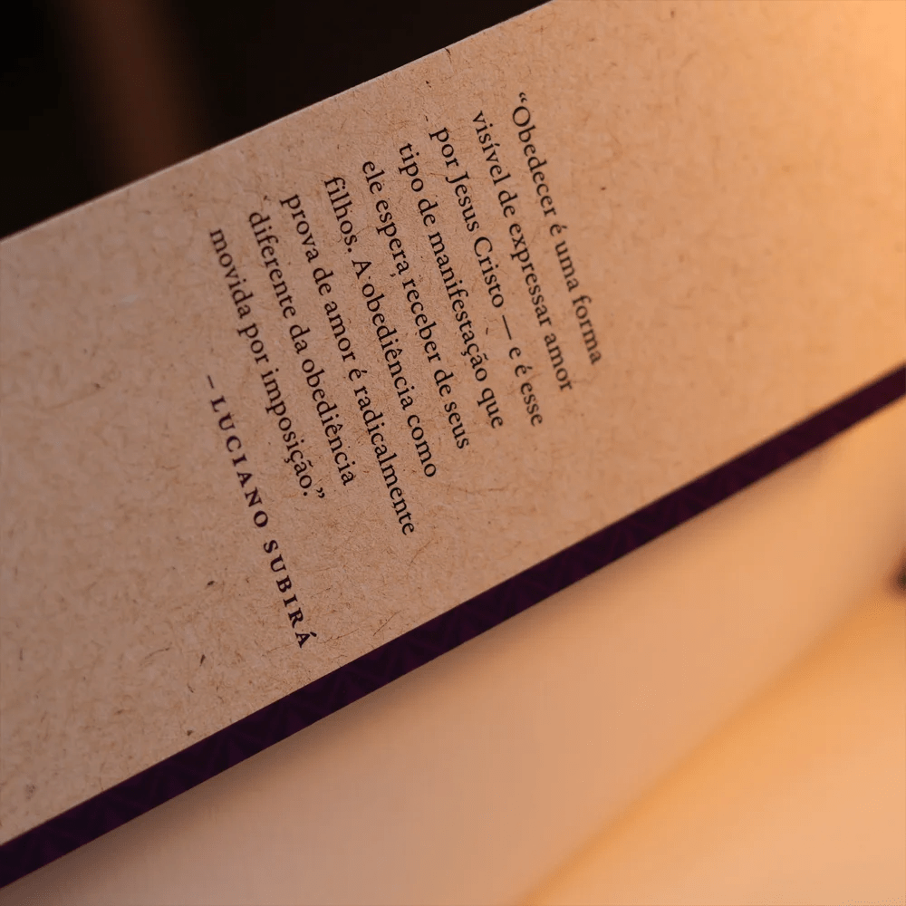 O CAMINHO DA OBEDIÊNCIA - LUCIANO SUBIRÁ