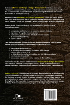 PANORAMA DO ANTIGO TESTAMENTO