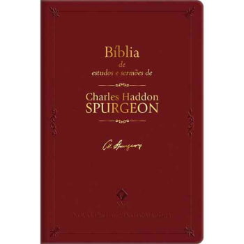 BÍBLIA DE ESTUDOS E SERMÕES DE CHARLES H. SPURGEON – BORDÔ