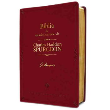 BÍBLIA DE ESTUDOS E SERMÕES DE CHARLES H. SPURGEON – BORDÔ