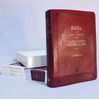 BÍBLIA DE ESTUDOS E SERMÕES DE CHARLES H. SPURGEON – BORDÔ