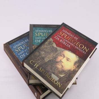 BOX 1 – SERMÕES DE SPURGEON – 3 LIVROS