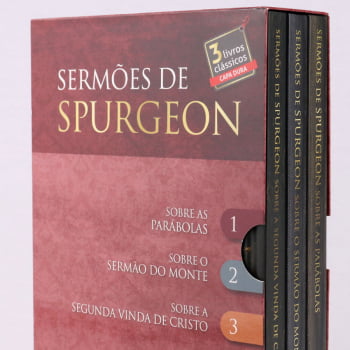 BOX 2 – SERMÕES DE SPURGEON – 3 LIVROS