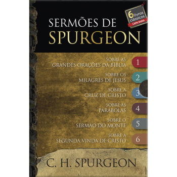 BOX – SERMÕES DE SPURGEON – 6 LIVROS