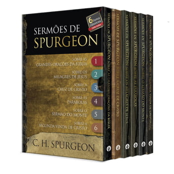 BOX – SERMÕES DE SPURGEON – 6 LIVROS