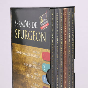 BOX – SERMÕES DE SPURGEON – 6 LIVROS