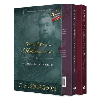 BOX SERMÕES DE SPURGEON SOBRE MULHERES DA BÍBLIA