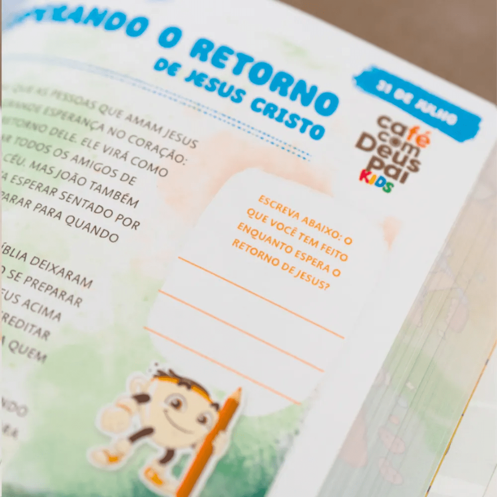 CAFÉ COM DEUS PAI KIDS 2025 | MEU SUPER HERÓIS | 365 DIAS | JUNIOR ROSTIROLA