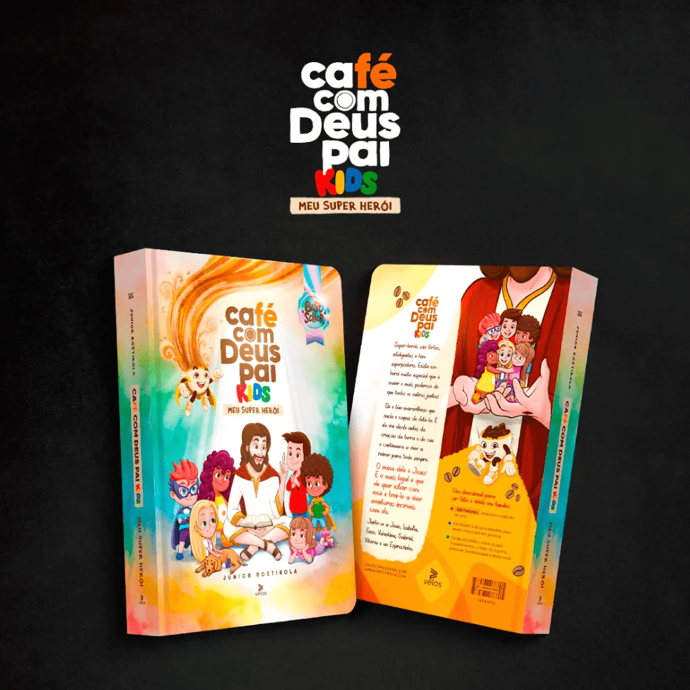 CAFÉ COM DEUS PAI KIDS 2025 | MEU SUPER HERÓIS | 365 DIAS | JUNIOR ROSTIROLA