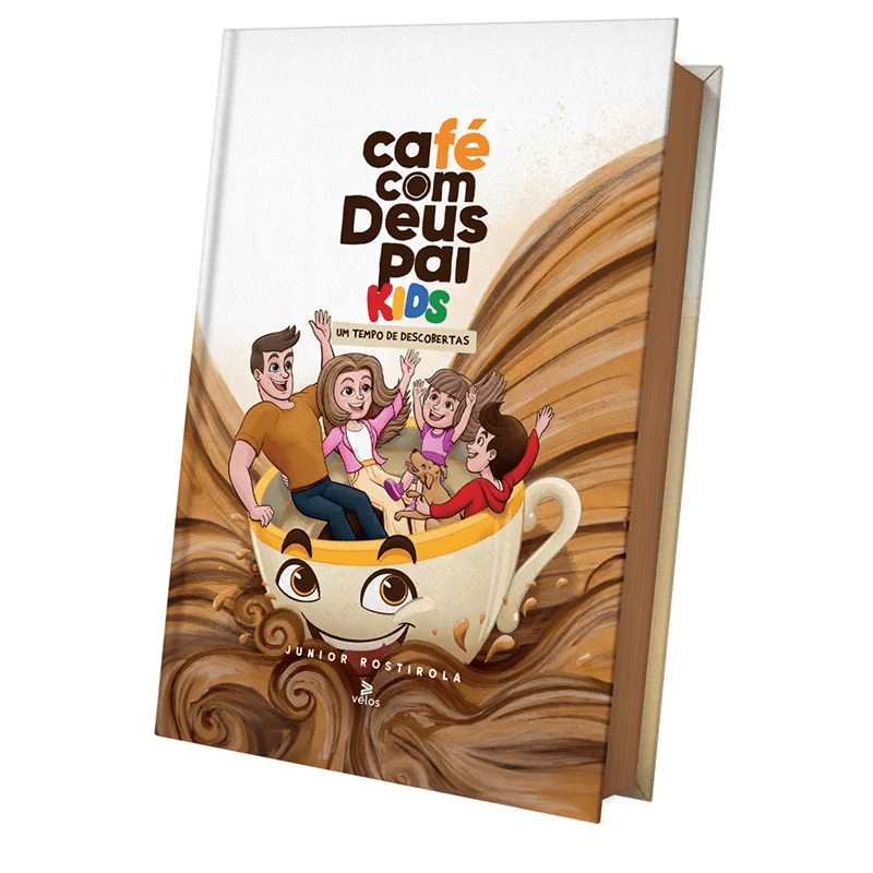 CAFÉ COM DEUS PAI KIDS | UM TEMPO DE DESCOBERTAS | 366 DIAS | JUNIOR ROSTIROLA