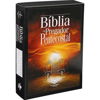 BÍBLIA DO PREGADOR PENTECOSTAL | ARC | LETRA NORMAL | CAPA LUXO PRETA