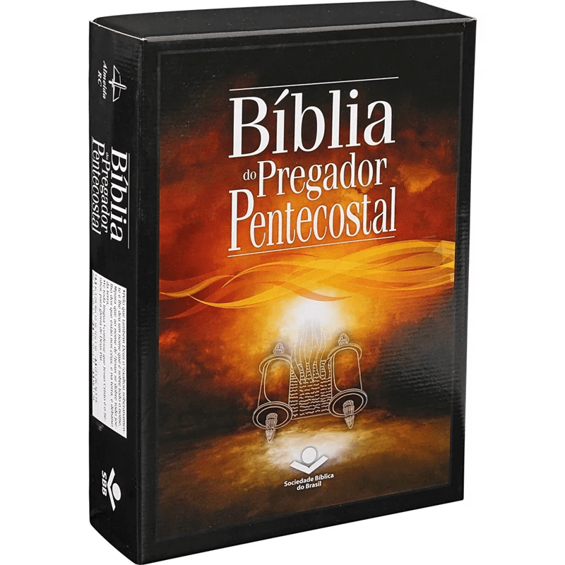 BÍBLIA DO PREGADOR PENTECOSTAL | LETRA NORMAL | ARC | CAPA PRETA NOBRE | C/ ÍNDICE