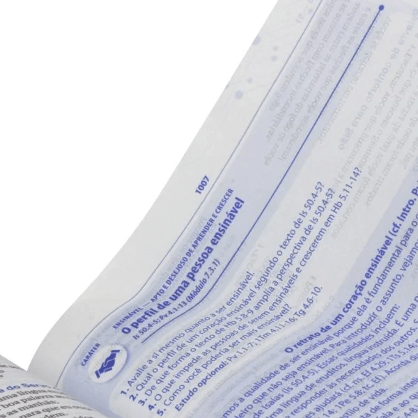 BÍBLIA DO PREGADOR PENTECOSTAL - NAA - ÍNDICE - AZUL NOBRE - C/ ÍNDICE