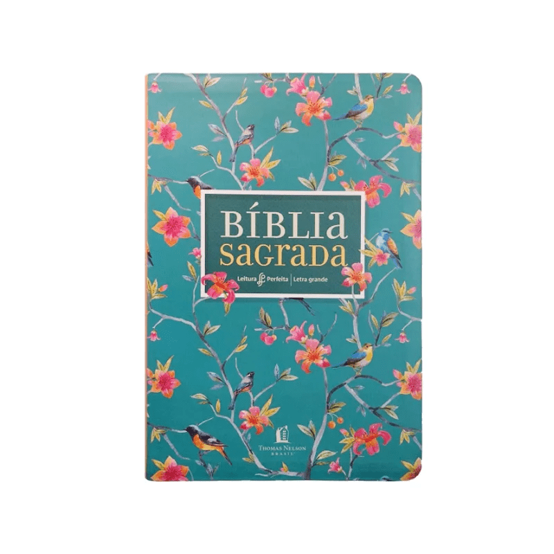 BÍBLIA LEITURA PERFEITA - CAPA FLORES (LETRA GRANDE)