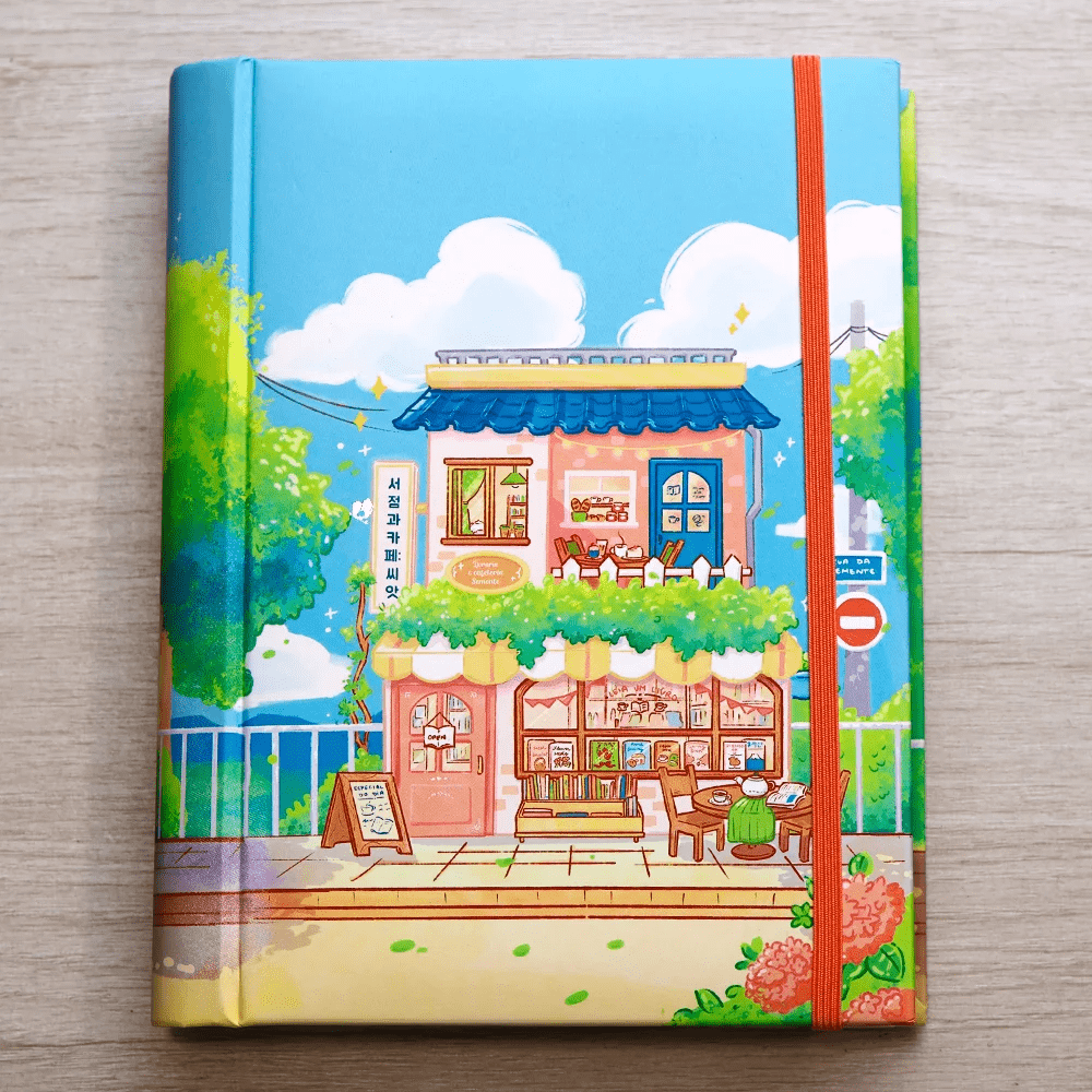 MEU PLANO PERFEITO: FLORESCER, PLANNER ANUAL NÃO DATADO PARA ADOLESCENTES COM CAPA ALMOFADADA E ESPIRAL OCULTO, CAPA DORAMA