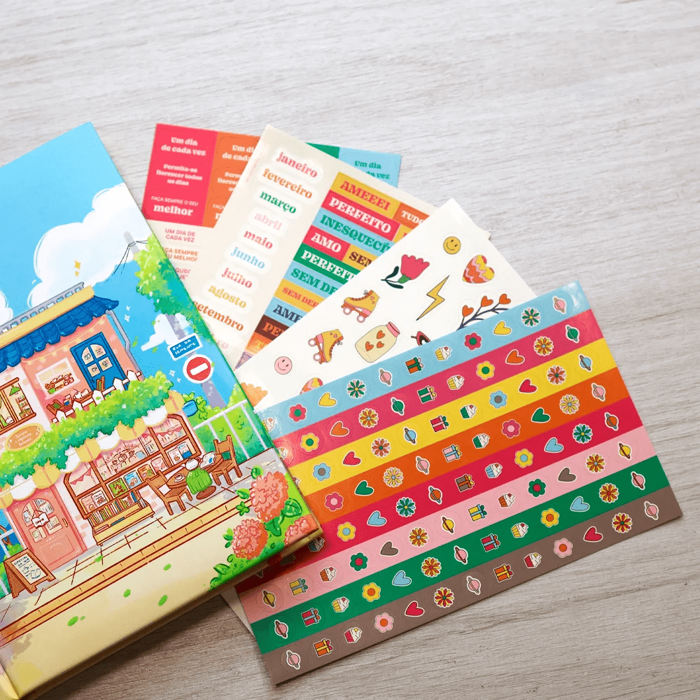 MEU PLANO PERFEITO: FLORESCER, PLANNER ANUAL NÃO DATADO PARA ADOLESCENTES COM CAPA ALMOFADADA E ESPIRAL OCULTO, CAPA DORAMA