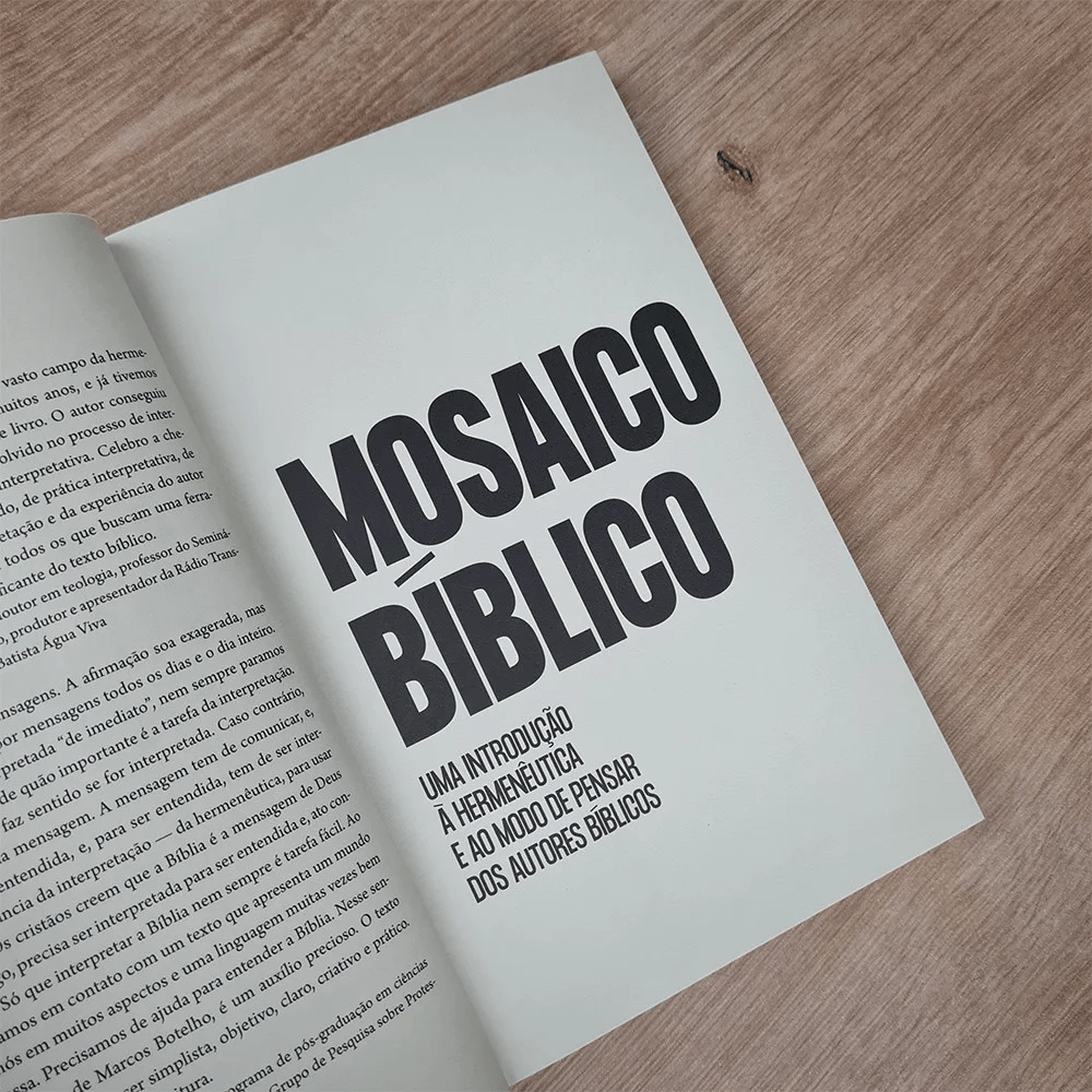 MOSAICO BÍBLICO | MARCOS BOTELHO