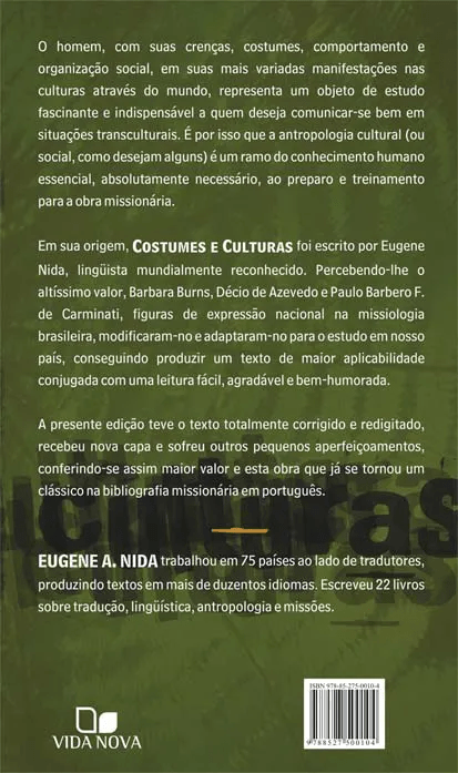 COSTUMES E CULTURAS