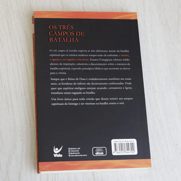 OS TRÊS CAMPOS DE BATALHA - FRANCIS FRANGIPANE