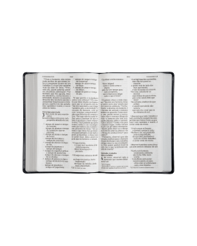 BÍBLIA NVI, LETRA SÊNIOR, COURO-SOFT AZUL, LEITURA PERFEITA