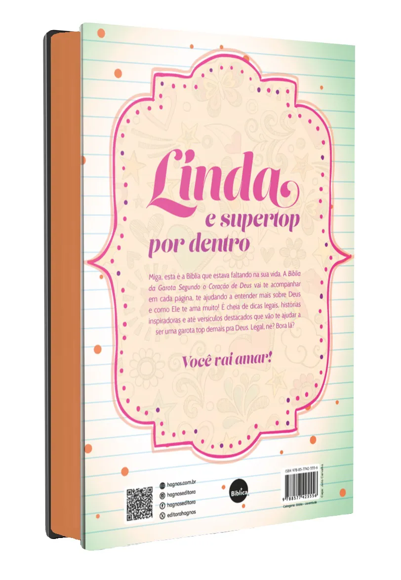 BÍBLIA DA GAROTA SEGUNDO O CORAÇÃO DE DEUS - JUVENTUDE