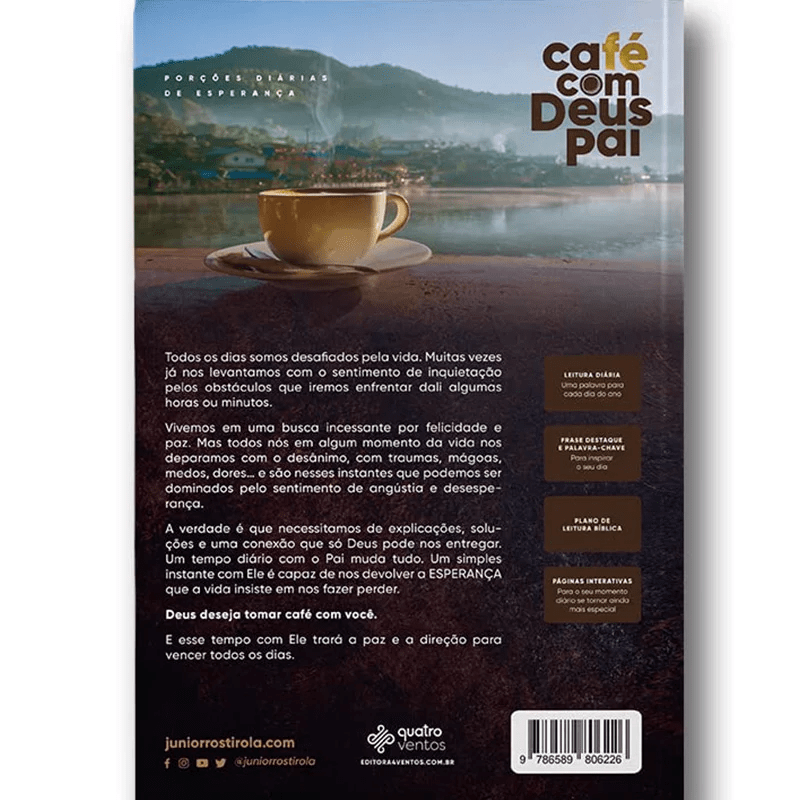 CAFÉ COM DEUS PAI – JUNIOR ROSTIROLA